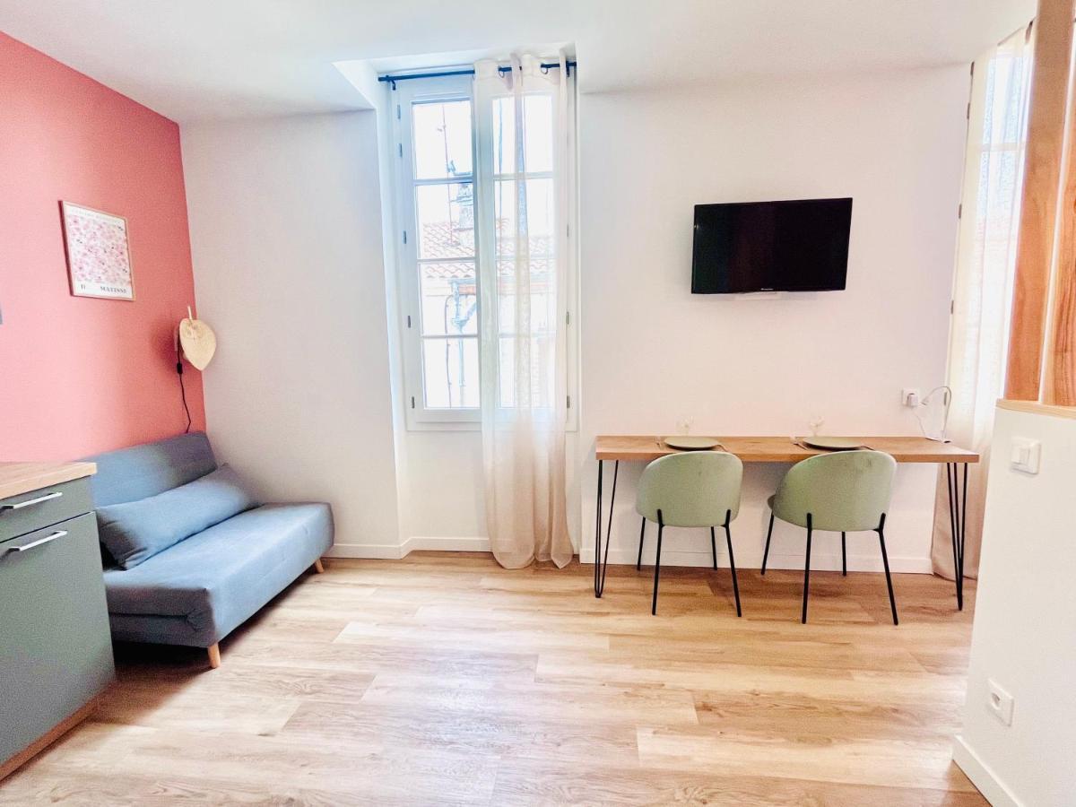 Le Quai 3 - Studio Neuf Lumineux Calme - Clim - Wifi - Gare A 200M アジャン エクステリア 写真